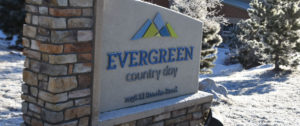Evergreen Country Day Sign